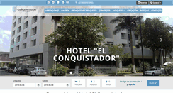 Desktop Screenshot of elconquistador.com.mx